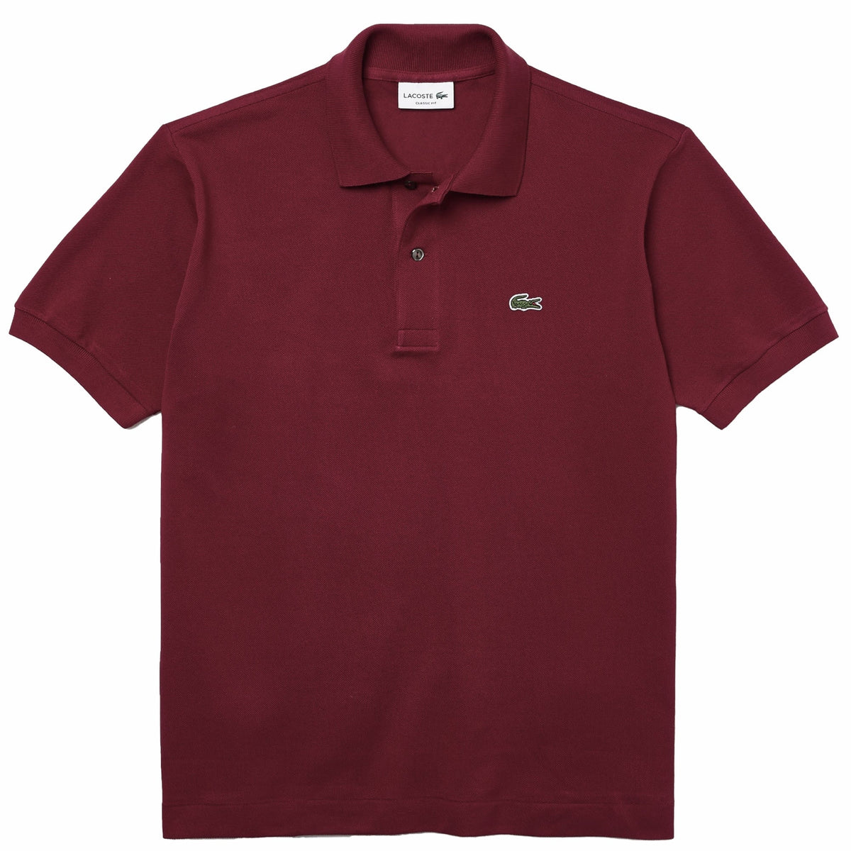 Lacoste Classic Pique Polo Shirt - Bordeaux