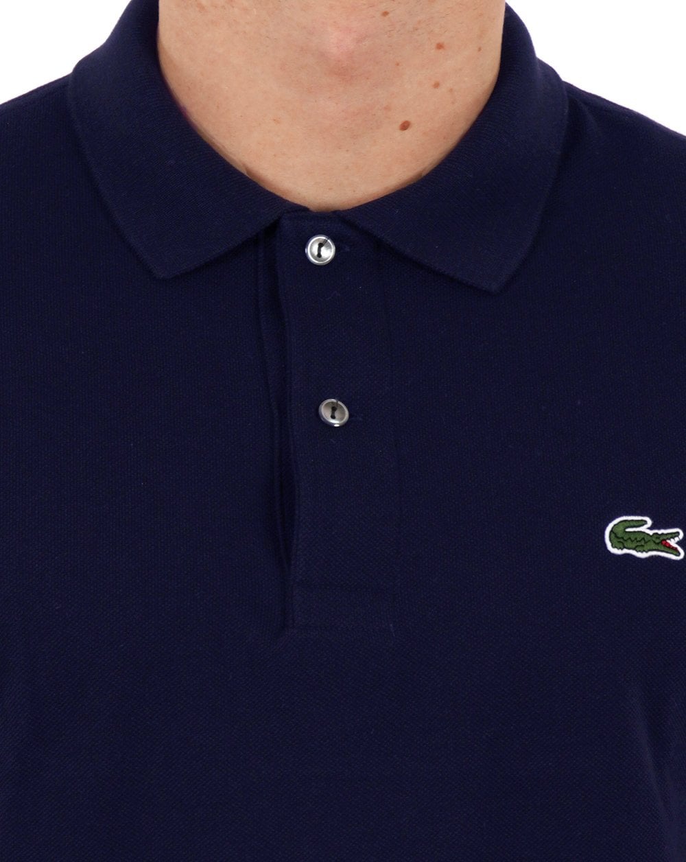 Lacoste Long Sleeve Polo Shirt Navy