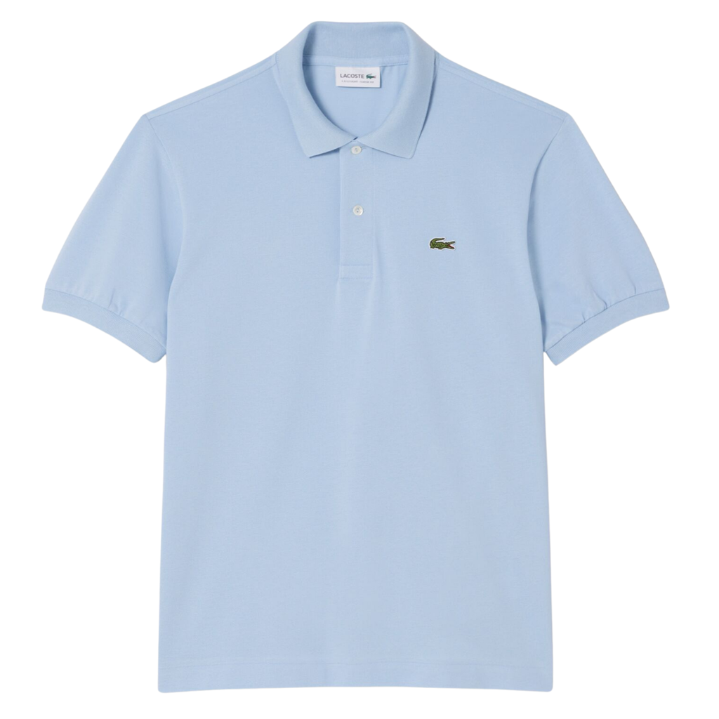 Mens Lacoste Chambray L.12.12 Stretch Pique Classic S/s Polo Shirt