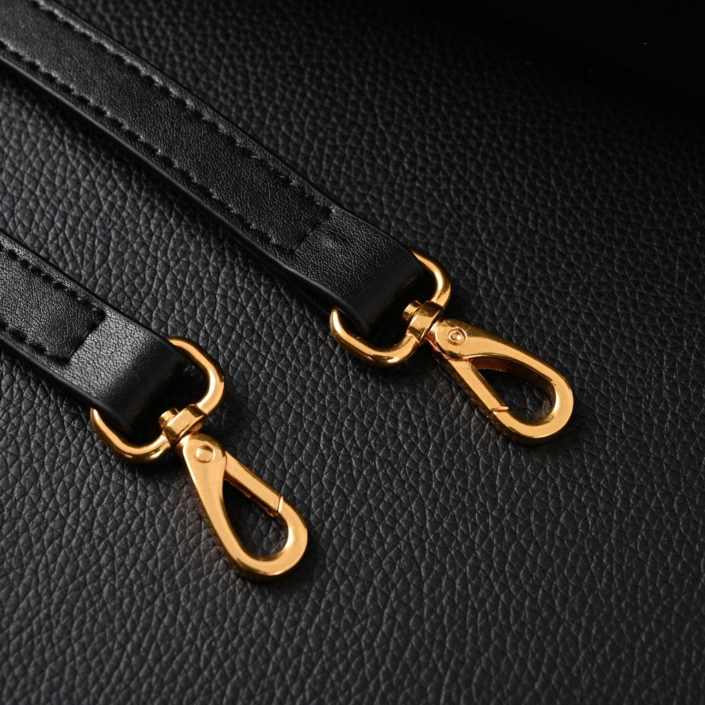 Miu Miu Black Matelassé Leather Satchel Bag – Mini Top Handle