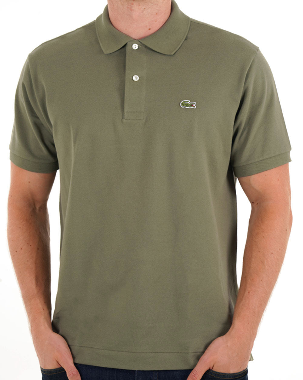 Lacoste Classic Polo Shirt Khaki Green