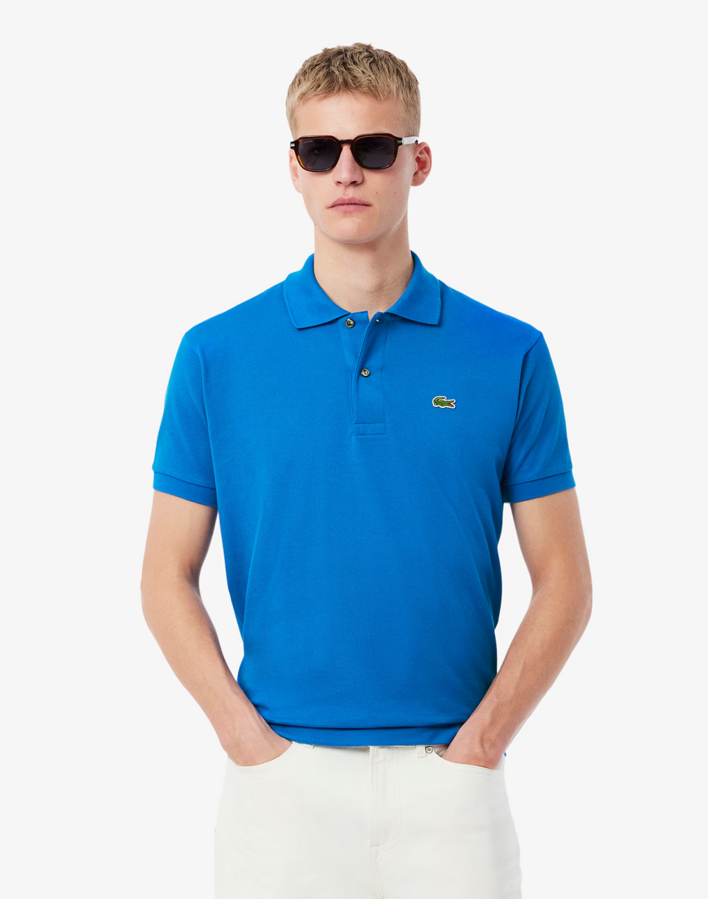 Lacoste L1212 Classic Fit Polo - Gypsy Blue